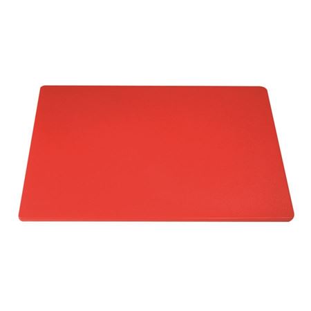 Chopping Board 14" X 10" X 0.5" Red