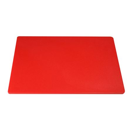 Chopping Board 18" X 12" X 0.5" Red