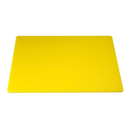 Chopping Board 18" X 12" X 0.5" Yellow