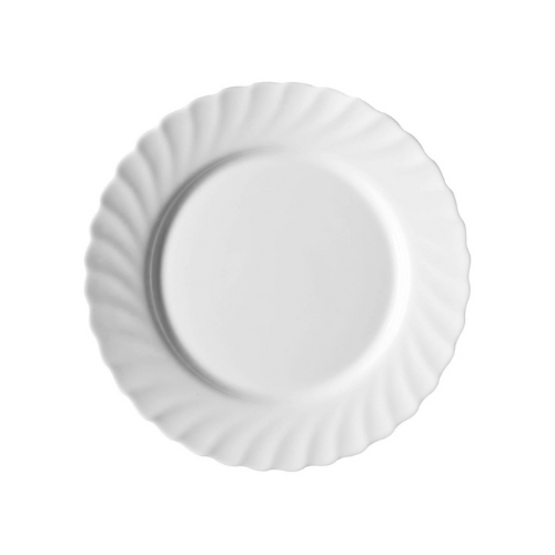 Luminarc Trianon White Glass Plate 24cm