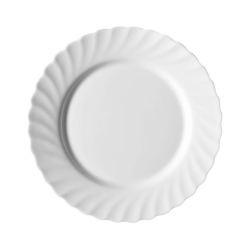 Luminarc Trianon White Glass Plate 27cm