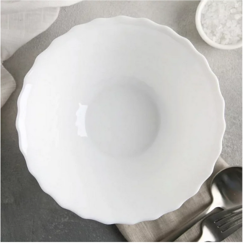 Luminarc Trianon White Glass Bowl 16cm