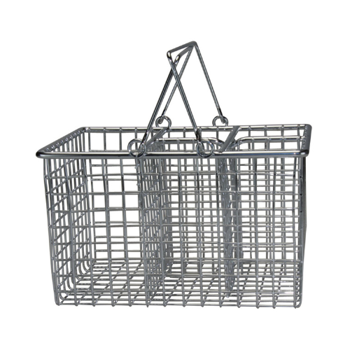 Apollo Chrome Cutlery Basket with Foldable Handle