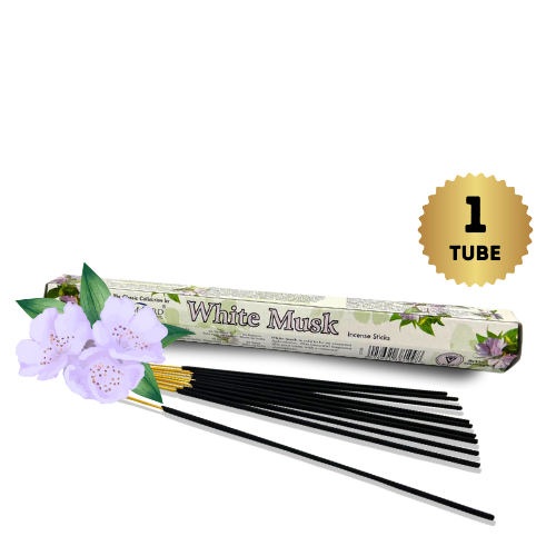 Stamford White Musk Incense Sticks - Single Tube Pack