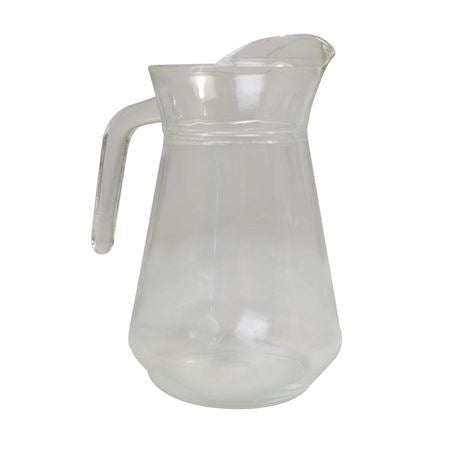 Pack 6 Plain Lipped Glass Jug 1.5L/2.5pt