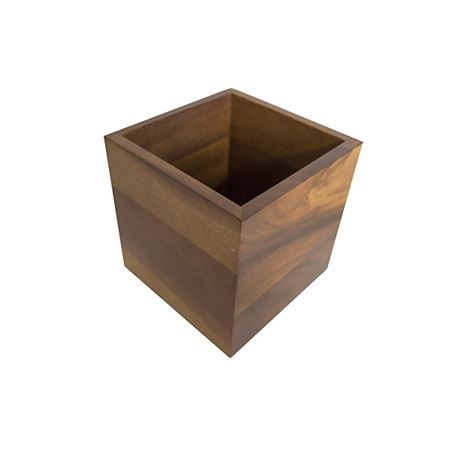 Wooden Acacia Presentation Crate 12.3cm