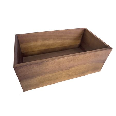 Wooden Acacia Presentation Crate 32cm X 18cm