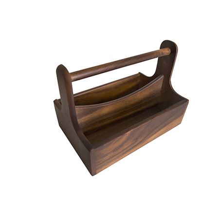 Wooden Presentation Table Caddy 25cm X 15cm