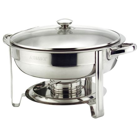 Round Chafer - 30 cm / 12" - 4.5 L Food Pan