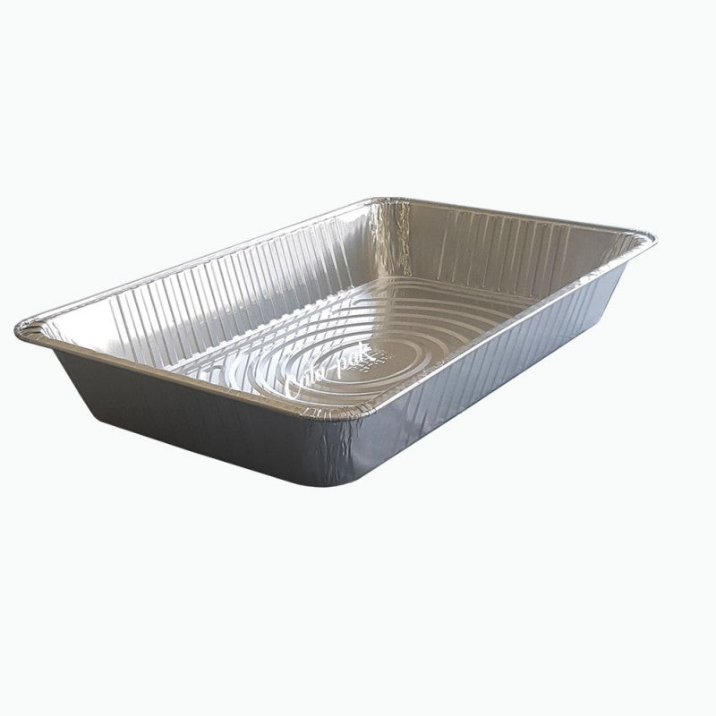 5 x Foil Dish Medium Gastro 52x32.5x5.5cm 6L Aluminium Catering Trays BBQ Baking