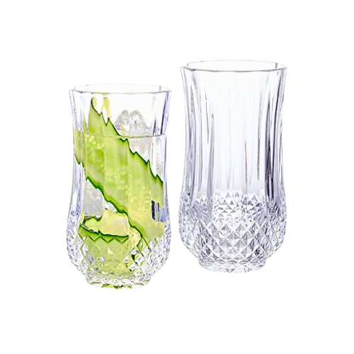 Royal Cuisine Set of 6 Highball Tall Drink Glasses 350ml