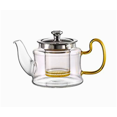 Royal Cuisine Borosilicate Glass Teapot with Removable Infuser 500ml